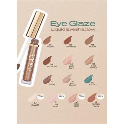 Golden Rose Eye Glaze Liquid Eyeshadow No: 11 Luna Rosa - Likit Göz Farı - 8691190509194