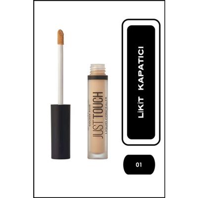 Golden Rose Just Touch Liquid Concealer No: 01 - Likit Kapatıcı - 8691190509248