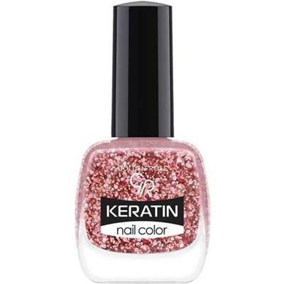 Golden Rose Keratin Glitter Oje 408