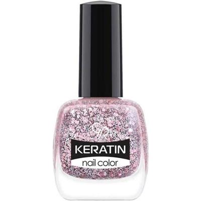 Golden Rose Keratin Glitter Oje 410