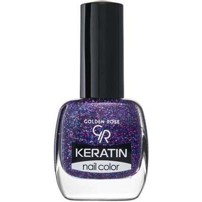 Golden Rose Keratin Glitter Oje 414