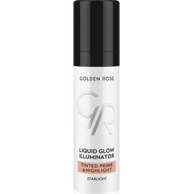 Golden Rose Liquid Glow Pinky Likit Aydınlatıcı 30 ml – Nemlendirici ve Doğal Işıltı Veren Makyaj Bazı
