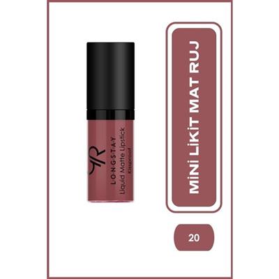 Golden Rose Longstay Liquid Matte Lipstick (Mini) No:20