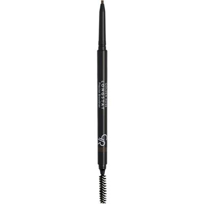Golden Rose Longstay Precise Browliner No: 102 Deep Brown - Asansörlü Kaş Kalemi - 8691190595029