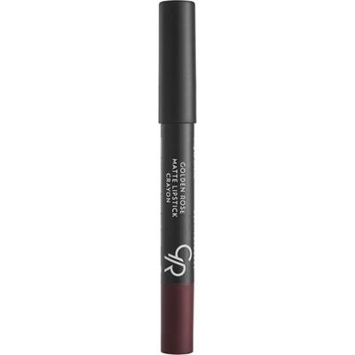 Golden Rose Matte Lipstick Crayon No: 02 Dark Wine - Mat Kalem Ruj - 8691190903022