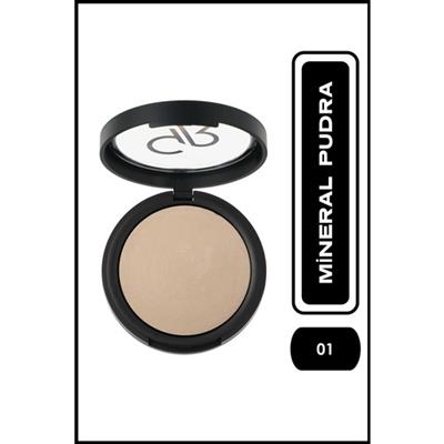 Golden Rose Mineral Terrabaked Powder No: 01 Ivory - Mineral Pudra - 8691190540524