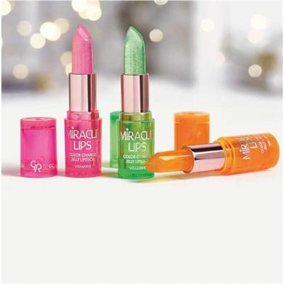 Golden Rose Miracle Lips Color Change Jelly Lipstick No: 101 Berry Pink - 8691190516680