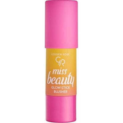 Golden Rose Miss Beauty Glow Stick Blusher No: 01 Peach Flash - Stik Allık - 8691190441913