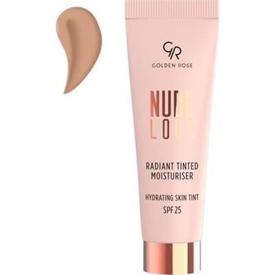 Golden Rose Nude Look Radiant Tinted Moisturiser No: 02 Medium Tint - Renkli Nemlendirici Spf 25 - 8691190967147