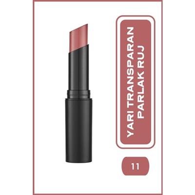 Golden Rose Sheer Shine Stylo Lipstick No: 11 Chocolatte - Parlak Ruj -8691190857110