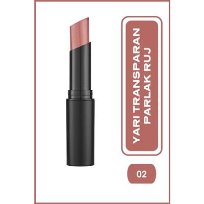 Golden Rose Sheer Shine Stylo Lipstick No: 02 Melon - Parlak Ruj - 8691190857028