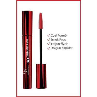 Golden Rose Siyah Maskara - 3D Fantastic Lash Mascara Black