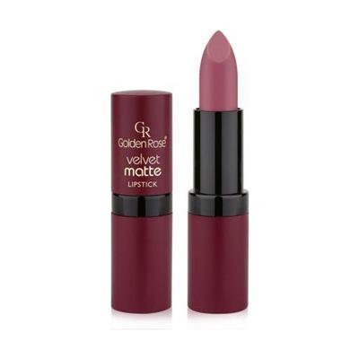 Golden Rose Velvet Matte Ruj No: 02 Antique Rose – Kadifemsi Mat Doku, Uzun Süre Kalıcı ve Yoğun Renk Etkisi