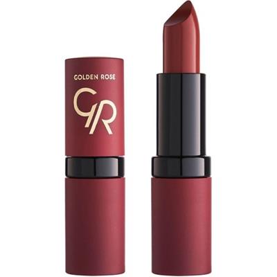 Golden Rose Velvet Matte Ruj No:22 Mid Brown – Paraben İçermeyen, Nemlendirici ve Uzun Süre Kalıcı Mat Dudak Rengi 1 Adet