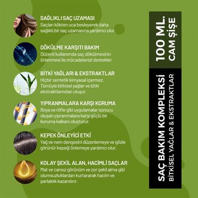HC Care Complex Bitkisel Saç Bakım Kompleksi - 100 ml