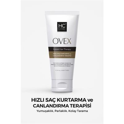 Hc Care Ovex Saç Kremi 200 ml Protein ve Hyaluronik Asit İçeren Onarıcı Canlandırıcı Tüm Saç Tipleri