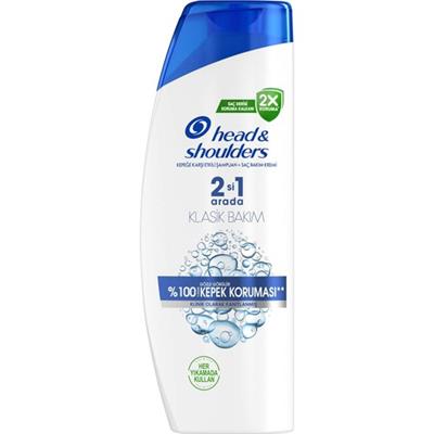 Head & Shoulders 2si 1 Arada Kepek  Şampuan Klasik Bakım 625 ml
