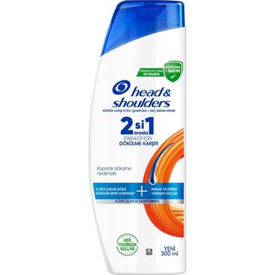 Head&Shoulders Erkekler Için Dökülmekarşıtı 2si 1 Arada Şampuan 300 ml