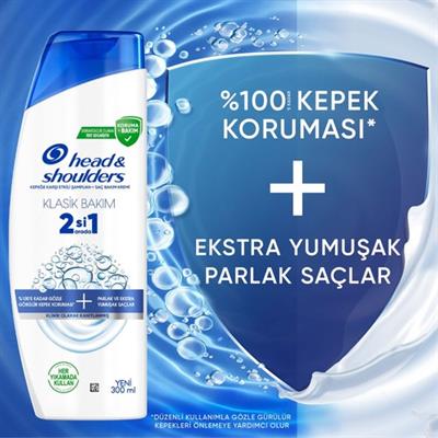 Head&Shoulders Klasik Bakım 2si 1 Arada Şampuan 300 ml