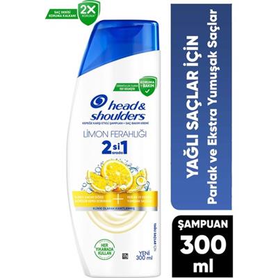 Head&Shoulders Limon Ferahlığı 2si 1 Arada Şampuan 300 ml