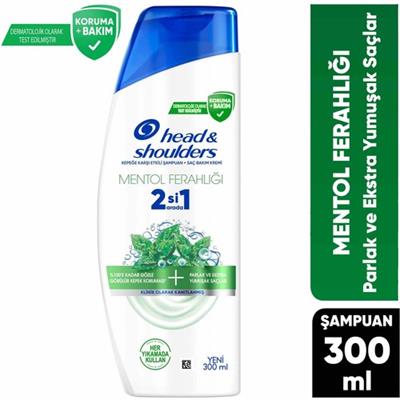 Head&Shoulders Mentol Ferahlığı 2si 1 Arada Şampuan 300 ml