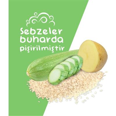Hero Baby İlikli Kemik Sulu Kabaklı Pirinçli Kavanoz Mama 120g