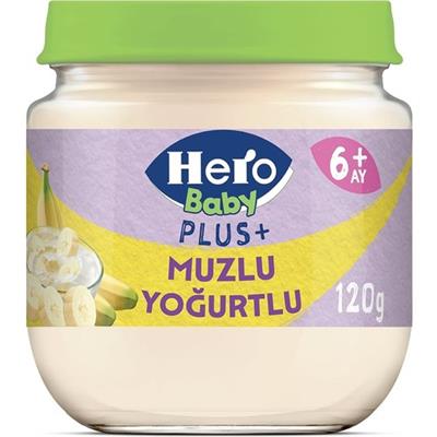 Hero Baby Plus Muzlu Yoğurtlu Kavanoz Mama