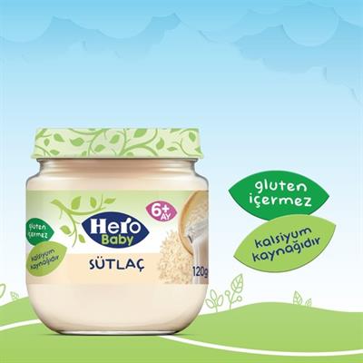 Hero Baby Sütlaç Kavanoz Mama 120g