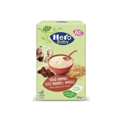 Hero Baby Sütlü Hurmalı Siyez Buğdaylı İrmikli