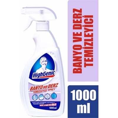 HighGenic Banyo ve Derz Temizleyici 1000 ml