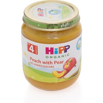 Hipp Organik Armutlu Şeftali Püresi 125GR