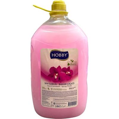 Hobby Gliserinli Sıvı Sabun Bahar Çiçeği 3 Lt Doğal Kokusuyla Cilt Bakımı Sağlar