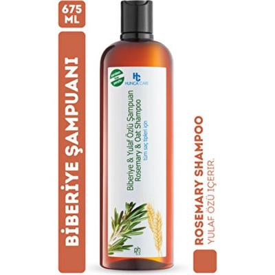 Hunca Care Biberiye Yulaf Özlü Şampuan Arındırıcı Etkiyle 675 ml Normal Saçlar İçin