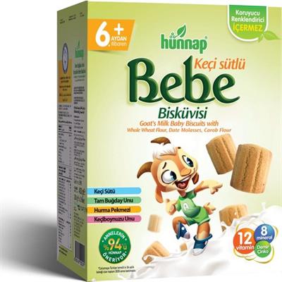 hünnap Keçi Sütlü Bebe Bisküvisi 400 gr