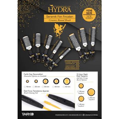 Hydra Tarko Hydra 2404 Seramik Fön Fırçası