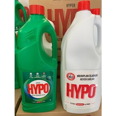 Hypo Temizlik Seti  Çamasır Suyu 4 lt + Hypo Dağ Esintisi 3 lt
