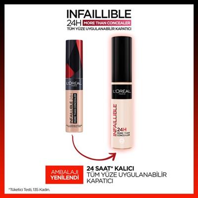 Infaillible Tüm Yüze Uygulanabilir Kapatıcı 322 Ivory Concealer