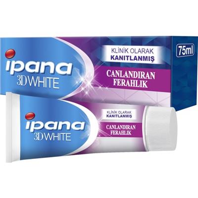 Ipana 3 Boyutlu Beyazlık Canlandıran Ferahlık Diş Macunu 75 ml