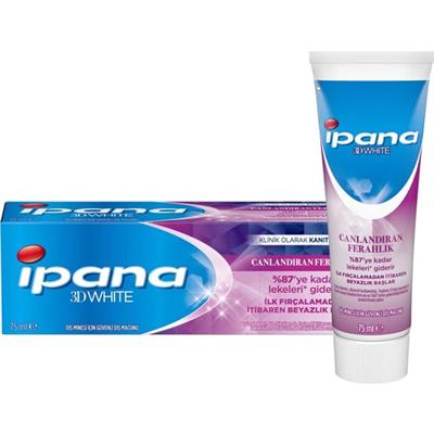 Ipana 3 Boyutlu Beyazlık Canlandıran Ferahlık Diş Macunu 75 ml
