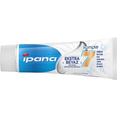 Ipana Komple Bakım Diş Macunu + Ferahlık ve Beyazlık Ağız Bakım Suyu 1 Alana 1 Bedava Paketi (65 ml + 65 ml)