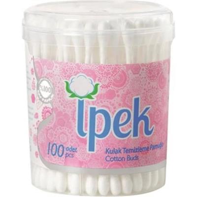 İpek Kulak Temizleme Çubuğu 100 Adet Doğal Yumuşak Yapılı Hassas Temizlik İçin