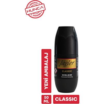 Jagler Classic Erkek Roll-On Deodorant 50 ml Antiperspirant ve Nemlendirici Özellikler