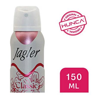 Jagler Classic Kadın Deodorant 150 ml 24 Saat Etkili Ferahlatıcı Sprey