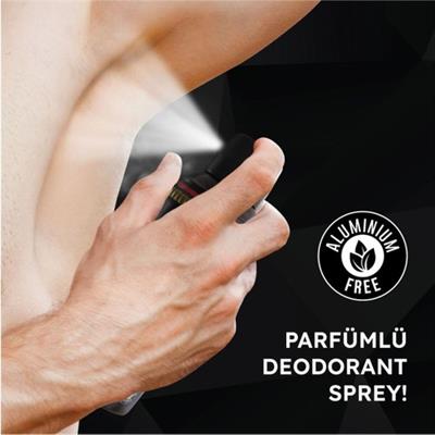 Jagler Classic Sprey Deodorant - Ferah Limon ve Misk Aroması, 150 ml, Erkekler İçin Tüm Cilt Tiplerine Uygun