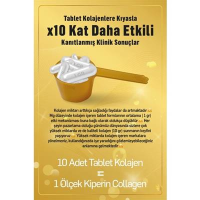Kiperin Toz Hidrolize Peptit Takviyesi 500 gr – Kas ve Bağ Dokusu Sağlığını Destekleyen Besin Takviyesi