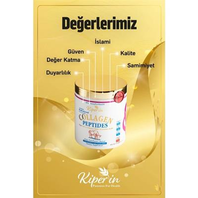 Kiperin Toz Hidrolize Peptit Takviyesi 500 gr – Kas ve Bağ Dokusu Sağlığını Destekleyen Besin Takviyesi