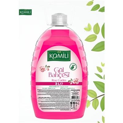 Komili Sıvı Sabun Gül Bahçesi 3 Litre