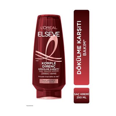 Komple Direnç Dökülme Karşıtı Saç Bakım Kremi 250 ml 3lü Set