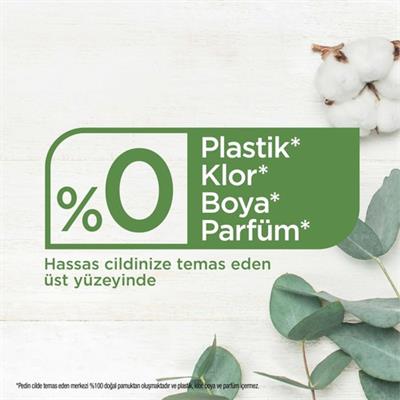 Kotex Natural Hijyenik + Günlük Ped %100 Pamuk Hipoalerjenik 28li