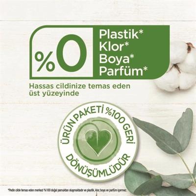 Kotex Natural Süper Ekonomik Quadro 18 Li Uzun